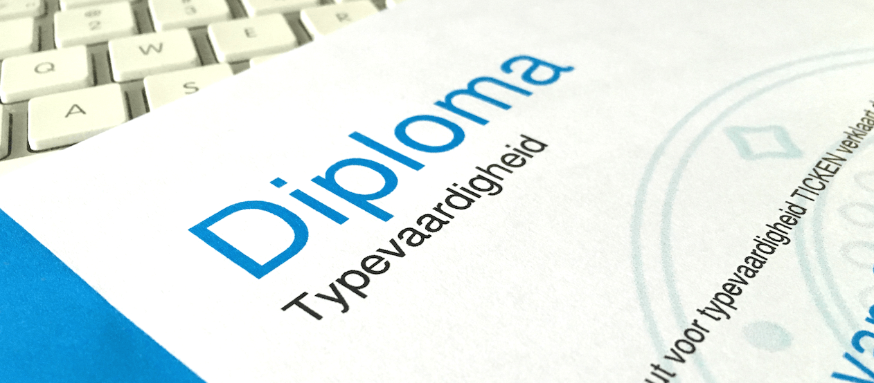 Webshop: examen voor een typediploma Webshop: examen voor een typediploma